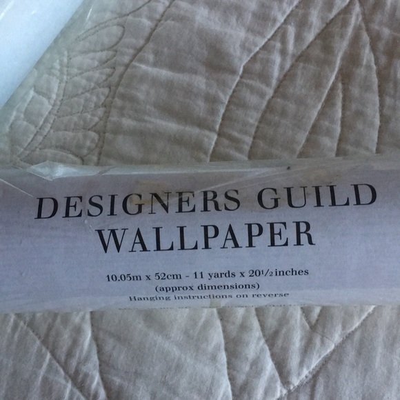 DESIGNERS GUILD WALLPAPER luxury 3 rolls - Picture 3 of 9